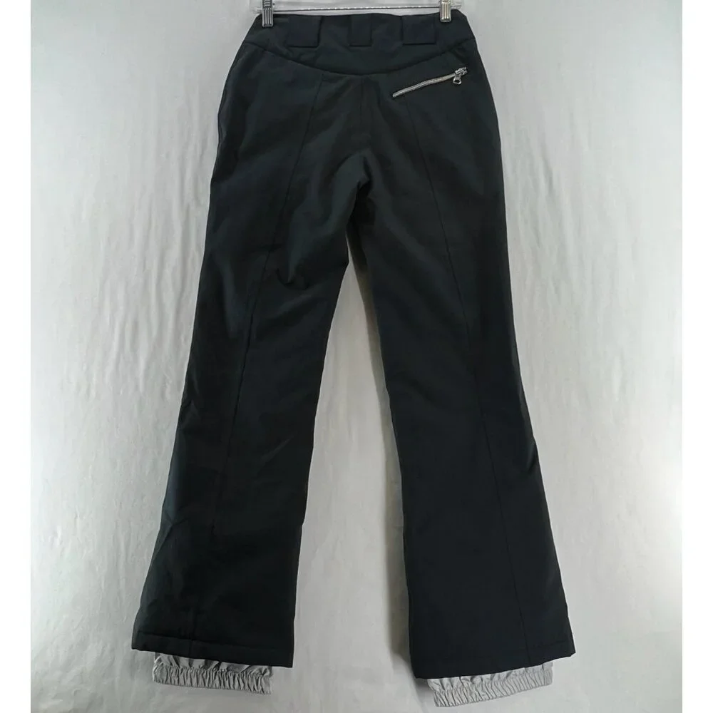 Marker Insulated Ski Snowboard Pants Women 4 Stretch Waterproof Zip Pocket Black